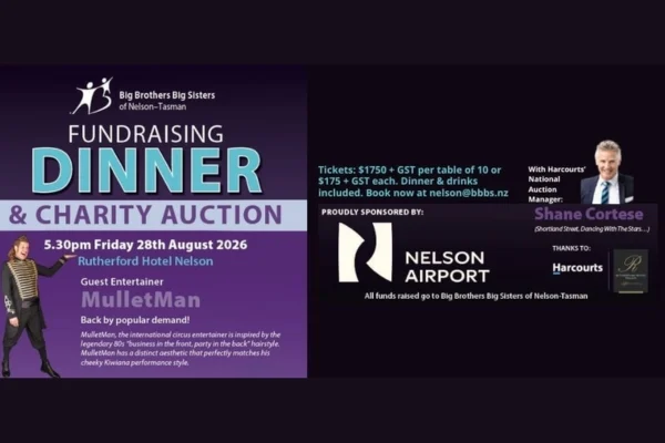 Big Brothers Big Sisters’ Fundraising Dinner & Charity Auction