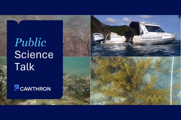 Public Science Talk: Ki uta ki tai o Wakapuaka – Restoring Wakapuaka’s Coastal Habitats
