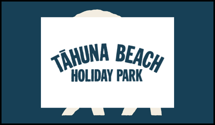 Tahuna Beach Kiwi Holiday Park and Motel logo
