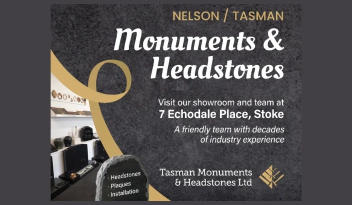 Tasman Monuments and Headstones