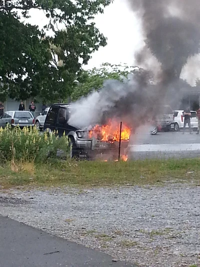 Car ablaze in Aoraki car park