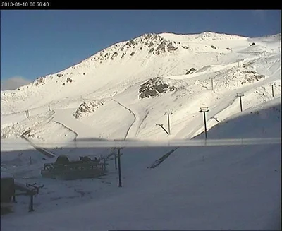 Skiing in January?