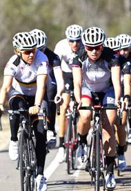 Women on bikes invade Methven