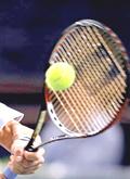Tennis tussle