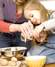 Kids' holiday cooking