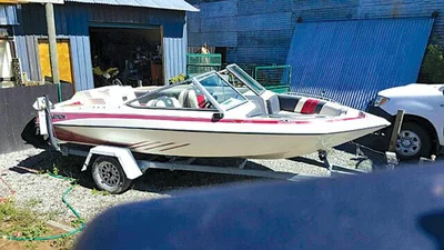 Boat stolen off side of road