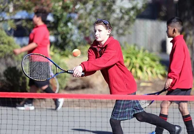 Picking tennis talent at schools