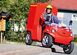 Four-wheel delivery