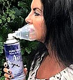 Fresh air - at a hundy per can