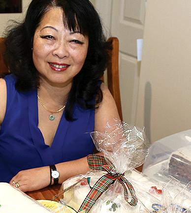 Jean's Christmas cakes find good homes