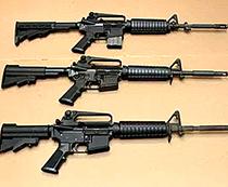 Semi-automatic military-style guns banned