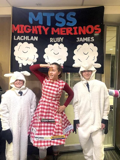 Mighty Merinos third