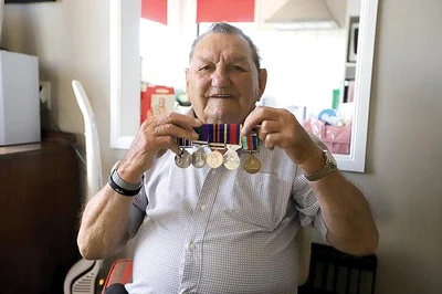 Final reunion for soldiers