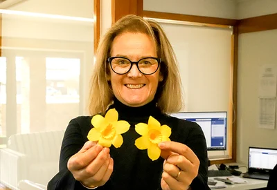End of the line for plastic daffodils