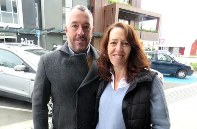 One globe-trotted to Perth; the other to London