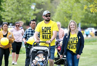 Walk, chalk and talk mental health