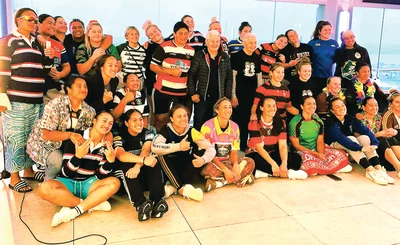 Topp Twins give Black Ferns the perfect pep talk