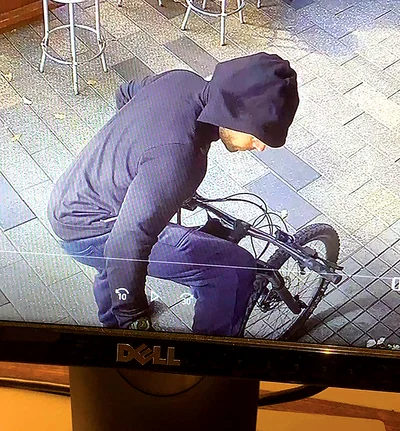 Brazen bike theft stuns family