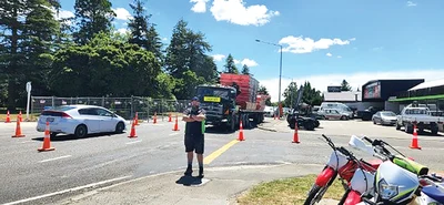 Rakaia business owner 
fuming over ‘surprise’ roadworks