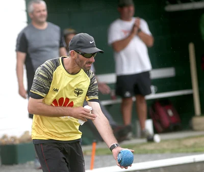Busy weekend on the bowling greens