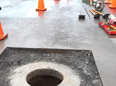 Underground services repair job 'massive'