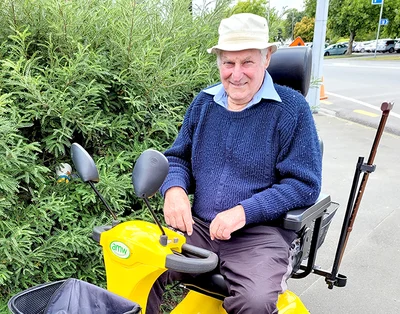 Scooter leaves Norm hanging