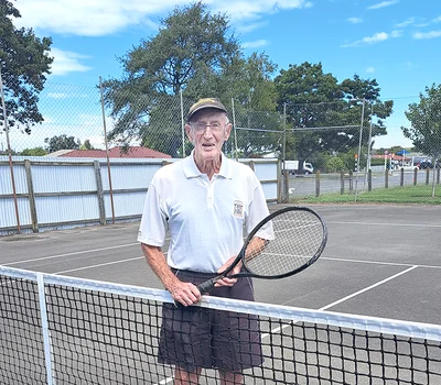 Bob's still serving it up at 96