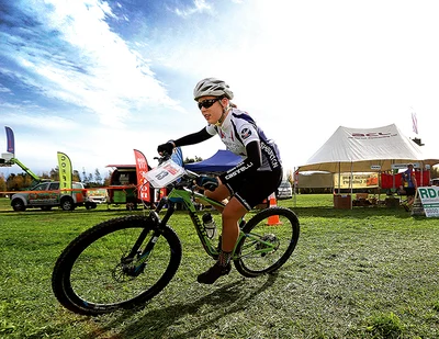 Return to river track for mountain bike feature