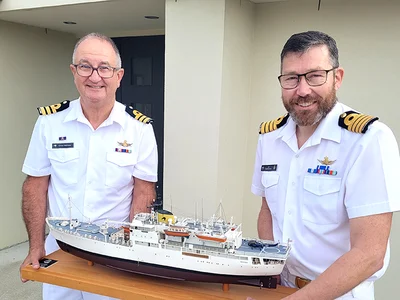 Ashburton modeller 'asset to the Navy'