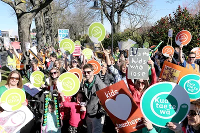 Marching for our children's future
