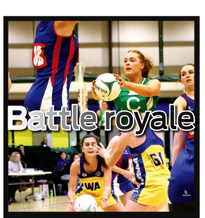 Clash of the titans on the netball court