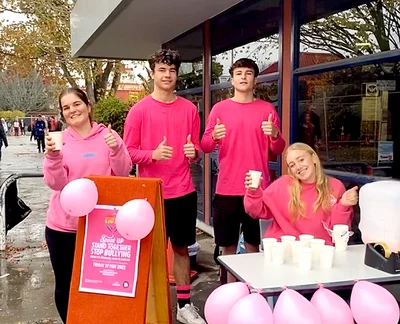 Ashburton turns pink