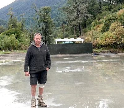 Staveley rink opening day put on ice