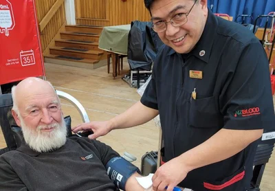 Donor Doug's milestone