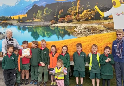 Book donation brings smiles