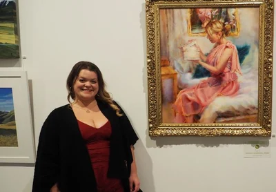 Artist kept her winning painting
