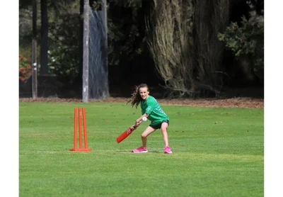 Young cricketers day in the sun