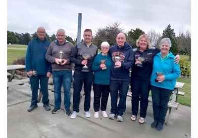 Weather doesn’t dampen as golf champs crowned