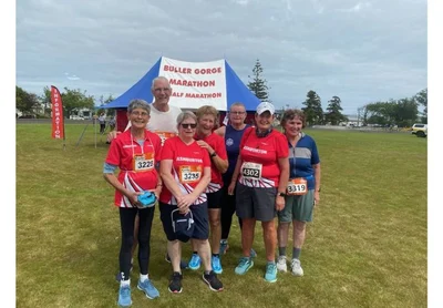 Locals take on the Buller Marathon