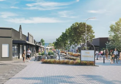 Developers propose reshaping Triangle into laneway