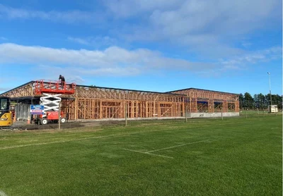 Rakaia Rec Centre ready for roof