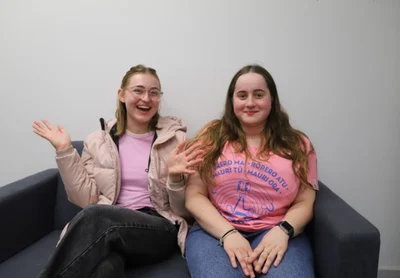 College's pink power