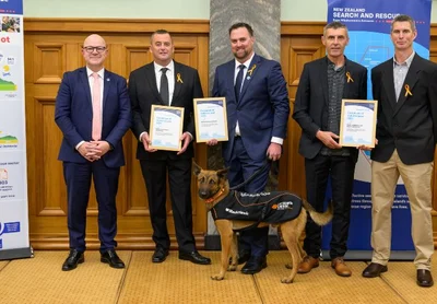 Search in 'atrocious' conditions earns award