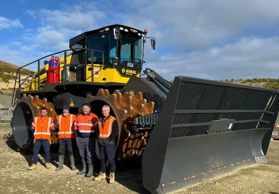 Waste no match for German big rig