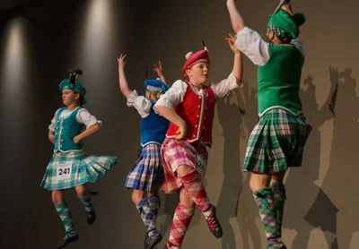Painting the town tartan