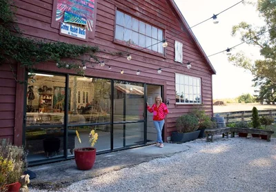 From woolshed to creative space