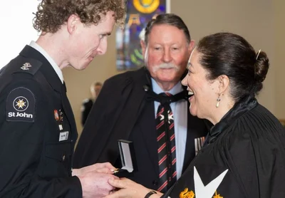 Royal honour for podcast creator