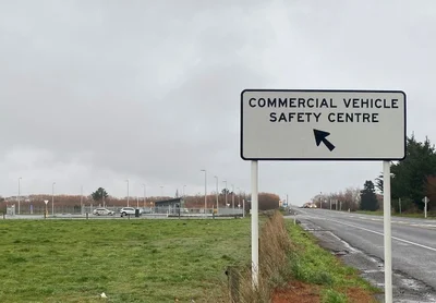 Work begins on second weigh station site
