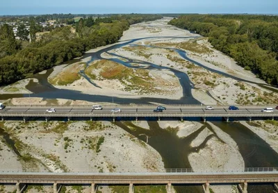 Ashburton second bridge work ramps up