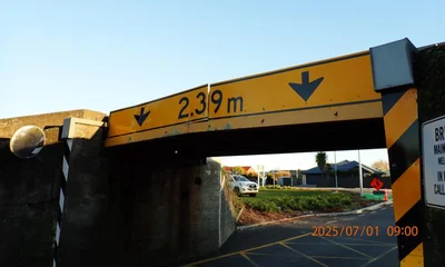 Tinwald viaduct closed up to six months
